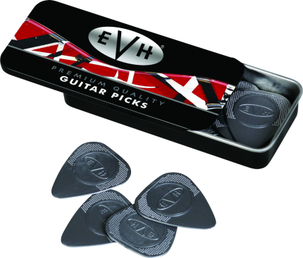 EVH Premium Pick Tin 12 Pezzi