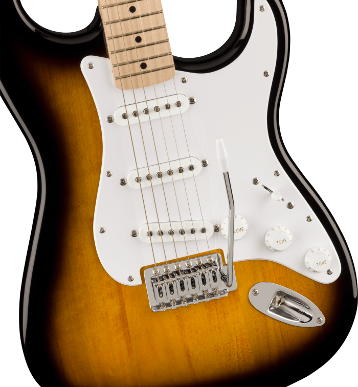 Squier Sonic Stratocaster MN 2 Color Sunburst - immagine 3