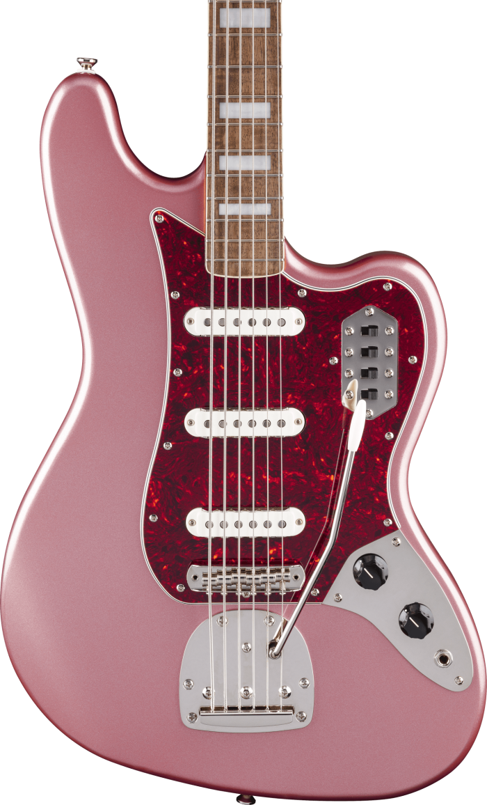 Fender Squier Limited Edition Classic Vibe Bass VI Burgundy Mist - immagine 2