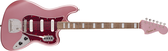 Fender Squier Limited Edition Classic Vibe Bass VI Burgundy Mist - immagine 1