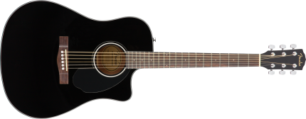 Fender CD-60SCE Dreadnought Black