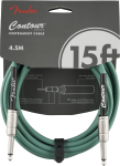 Fender Contour Instrument Cable Sherwood Green 4,5mt