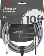 Fender Contour Instrument Cable Silver 3mt