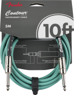 Fender Contour Instrument Cable Sherwood Green 3mt