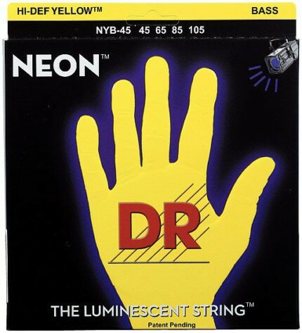 DR Strings Neon Yellow NYB-45 45-105