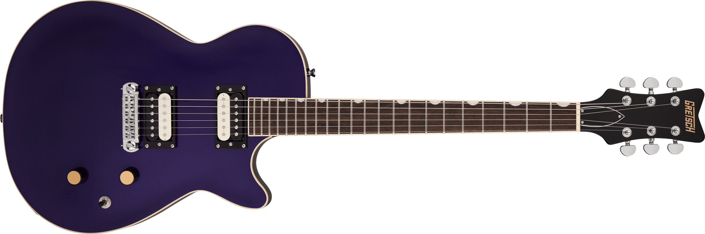 2814104589_gre_ins_frt_1_rr Gretsch Streamliner Jet Nightshade Purple - immagine 1