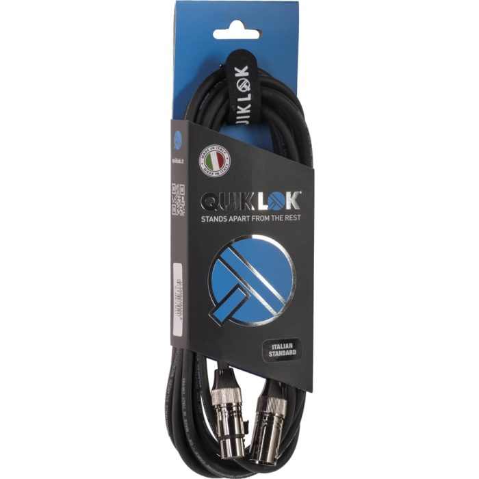 Quik Lok ITST/MF-1 XLR Maschio/XLR Femminia 1 mt - immagine 3