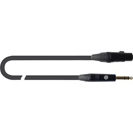 Quik Lok ITST/FJS-2 B XLR Femmina /Jack Stereo 2 mt