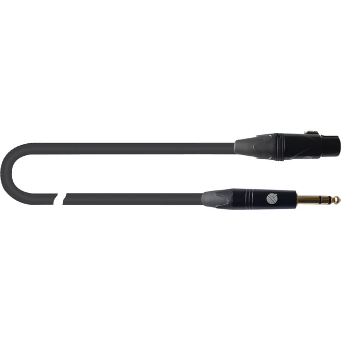 Quik Lok ITST/FJS-2 B XLR Femmina /Jack Stereo 2 mt - immagine 1
