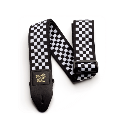 Ernie Ball 4149 Classic Jacquard Black & White Checkers