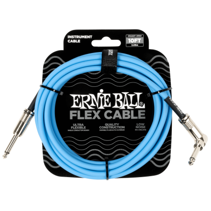 Ernie Ball 6464 Flex Cable Blue 3 m