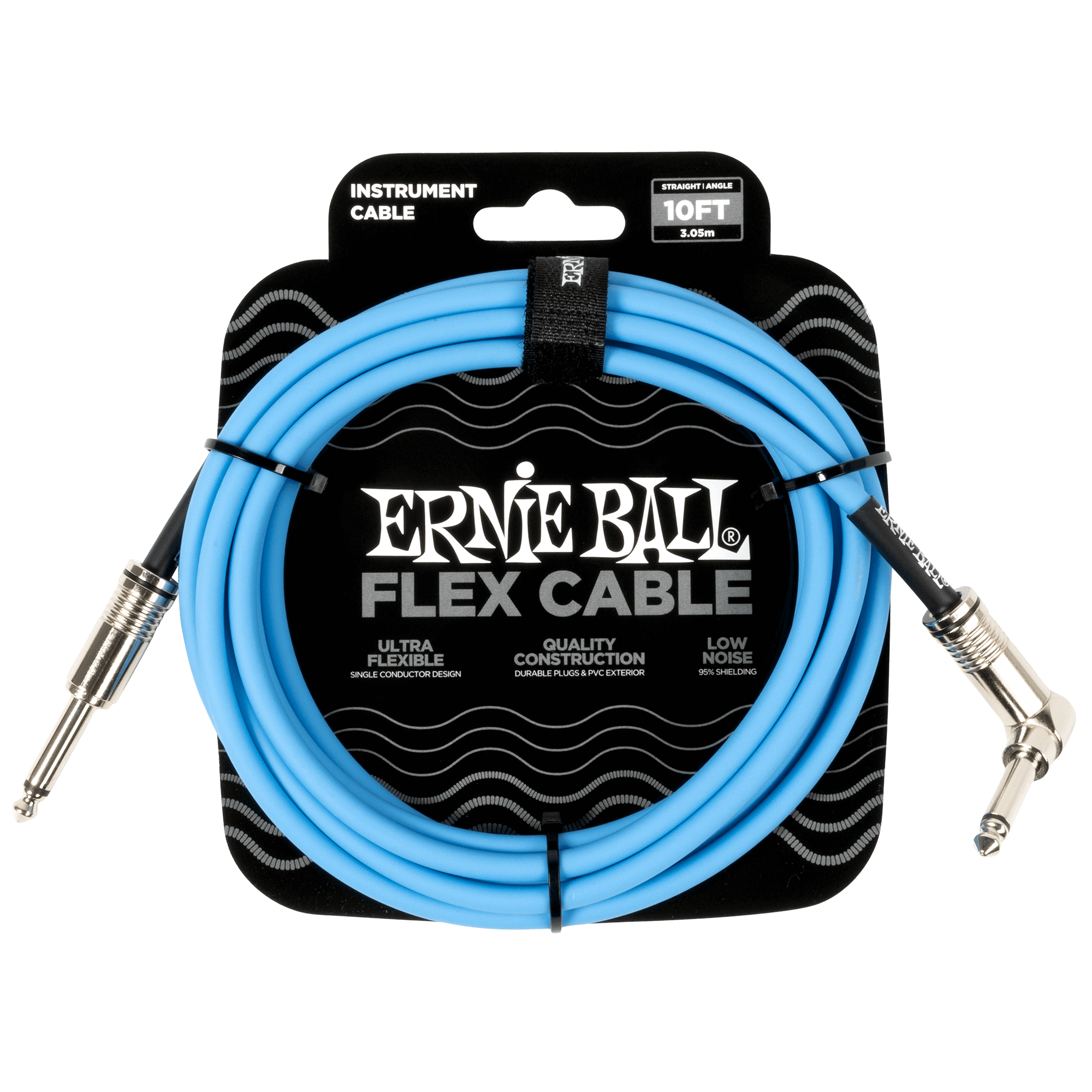 P06464 Ernie Ball 6464 Flex Cable Blue 3 m - immagine 1