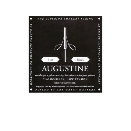 Agustine Classic Black Low Tension