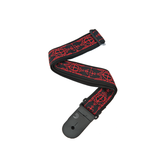 D'Addario 50A12 Woven Guitar Strap Voodoo - immagine 1
