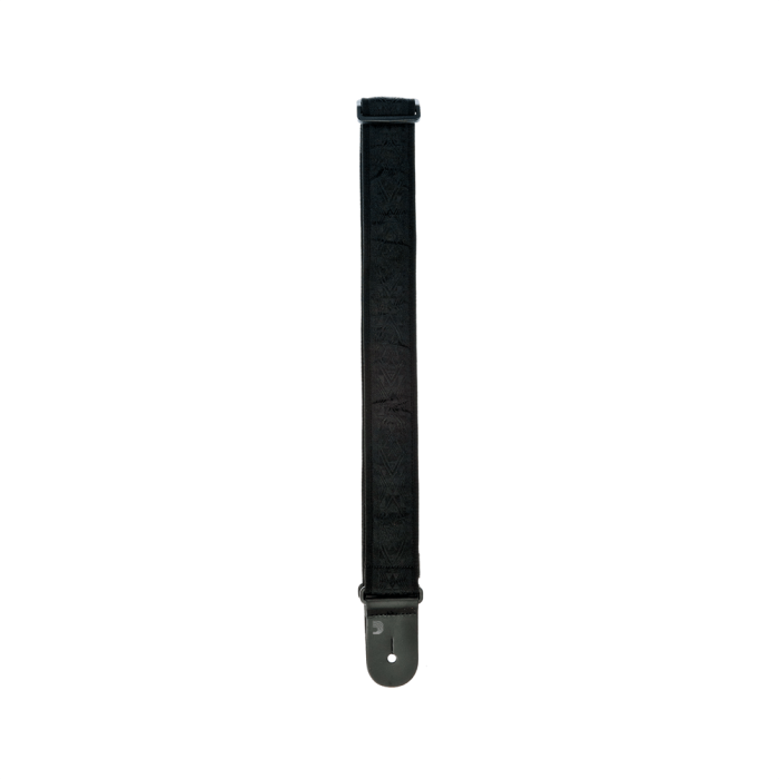 D'Addario 50B01 Black Satin Guitar Strap - immagine 3