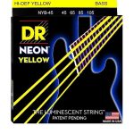 DR Strings Neon Yellow NYB-45 45-105