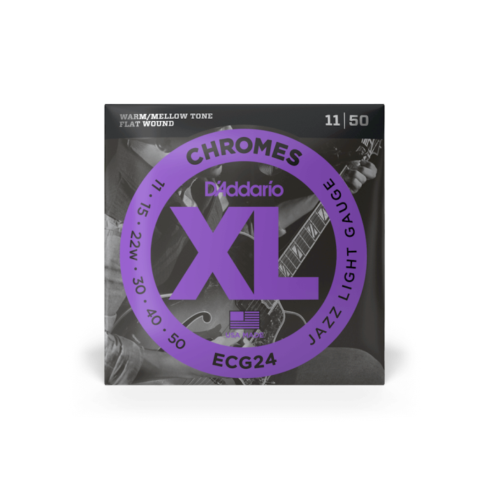 D'Addario ECG24 Chromes Jazz Light - immagine 1