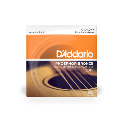 D'Addario EJ15 Phosphor Bronze