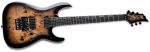ESP LTD H-1001 FR Black Natural Burst - immagine 2