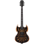 Wylde Audio BARBARIAN BUZZSAW-BCB Charcoal Burst Buzzsaw - immagine 4