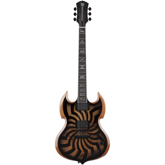 Wylde Audio BARBARIAN BUZZSAW-BCB Charcoal Burst Buzzsaw - immagine 4