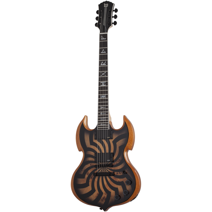 Wylde Audio BARBARIAN BUZZSAW-BCB Charcoal Burst Buzzsaw - immagine 5